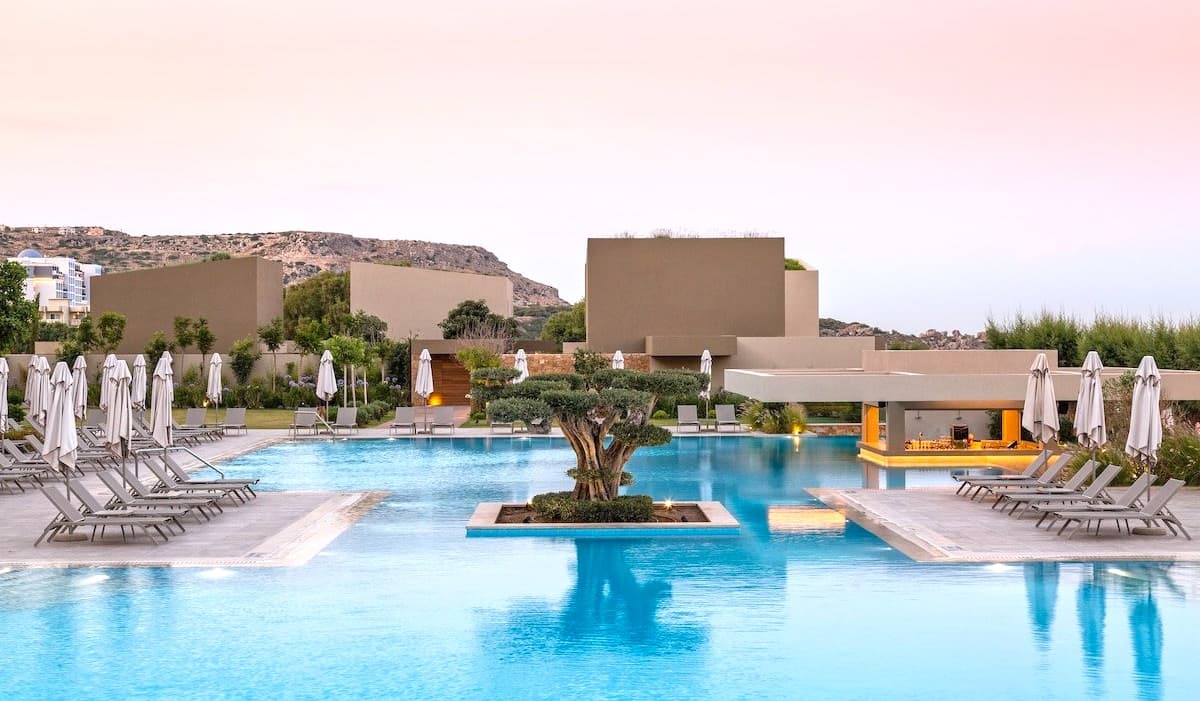 7 luksuriøse all inclusive-hotell på Rhodos